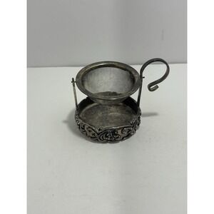 1999 Tea Strainer‎ Swivel Silver Made In China Vintage